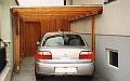 Carport mit &Uuml;berdachung